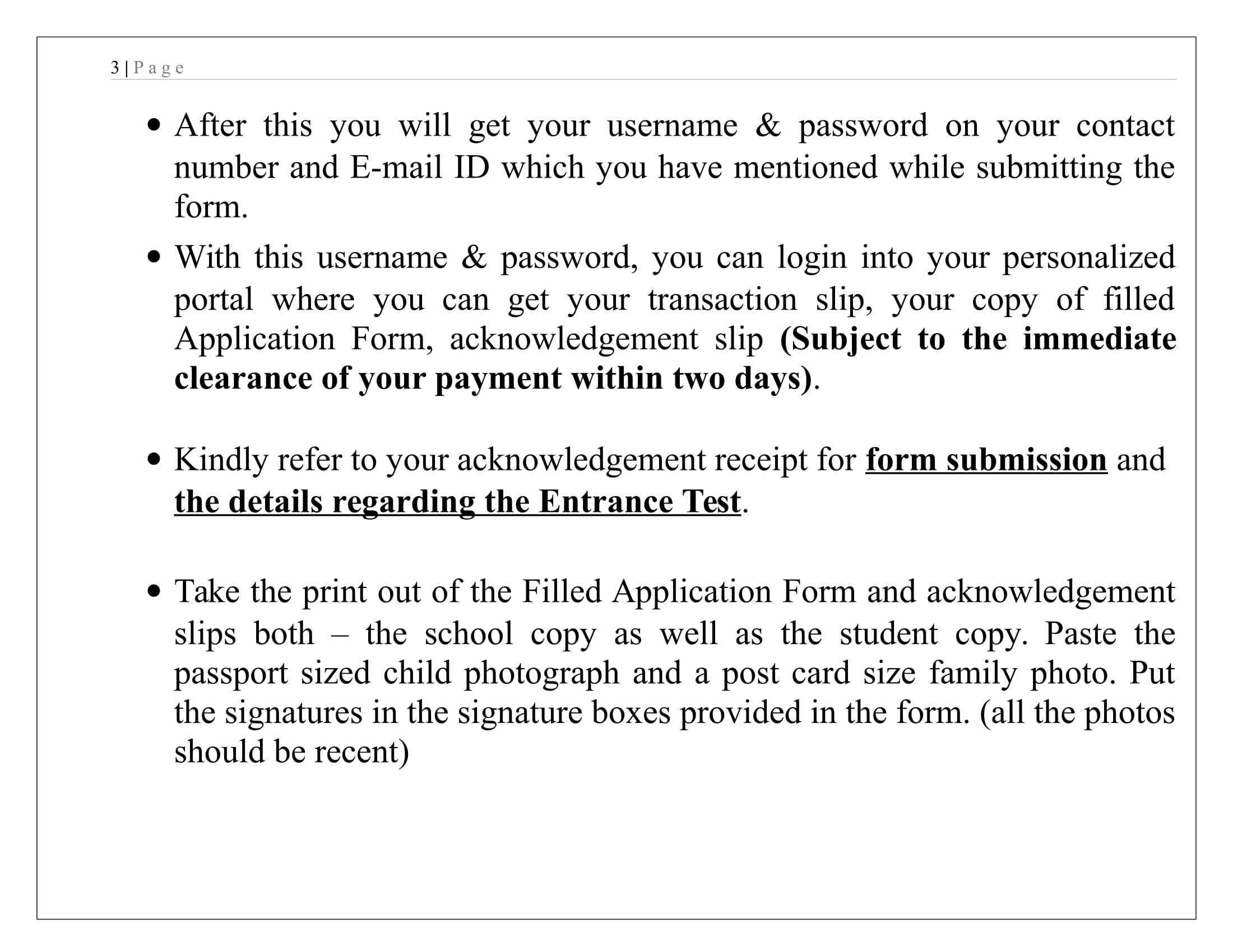 sample pledge reminder letters